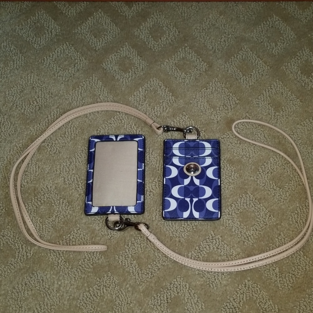 Coach ID/Badge Necklaces